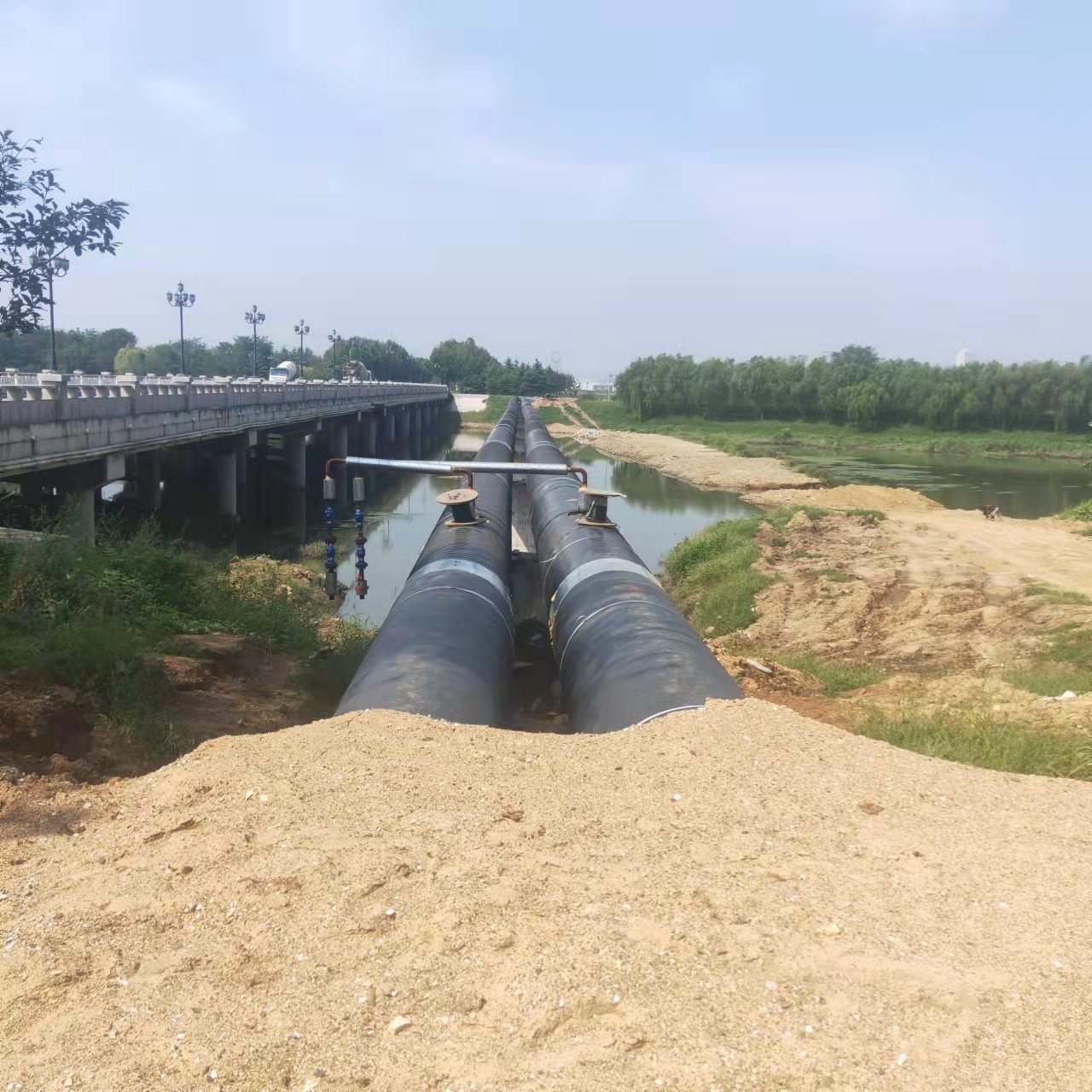 弋江长距离输油管道清洗